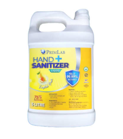 Hand Sanitizer English Pear Liquid 5L